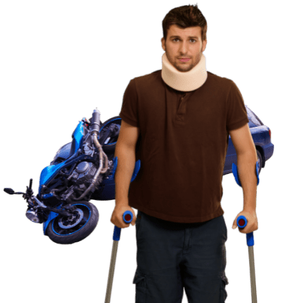 motorbike accident injury lawyer can help with this young man with motorcycle accident claim in Perth WA